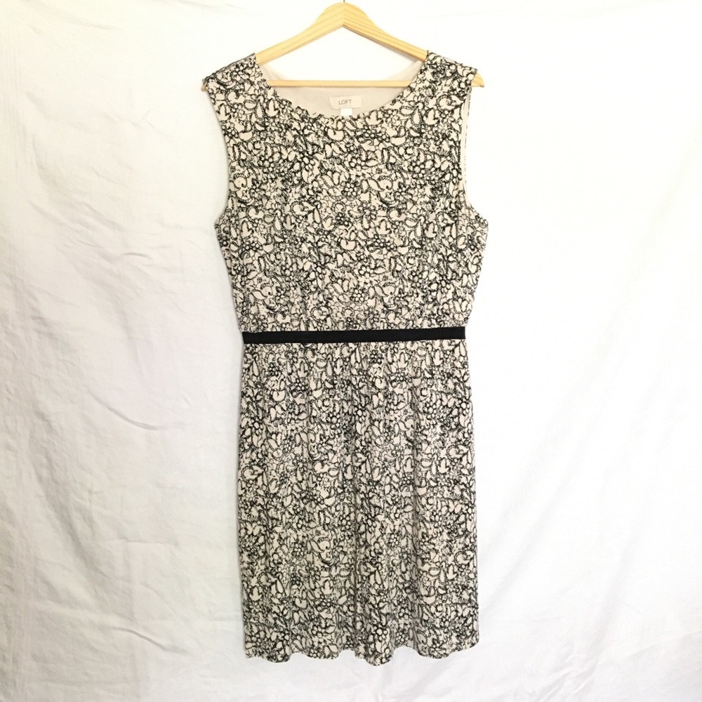 Loft Knit floral dress